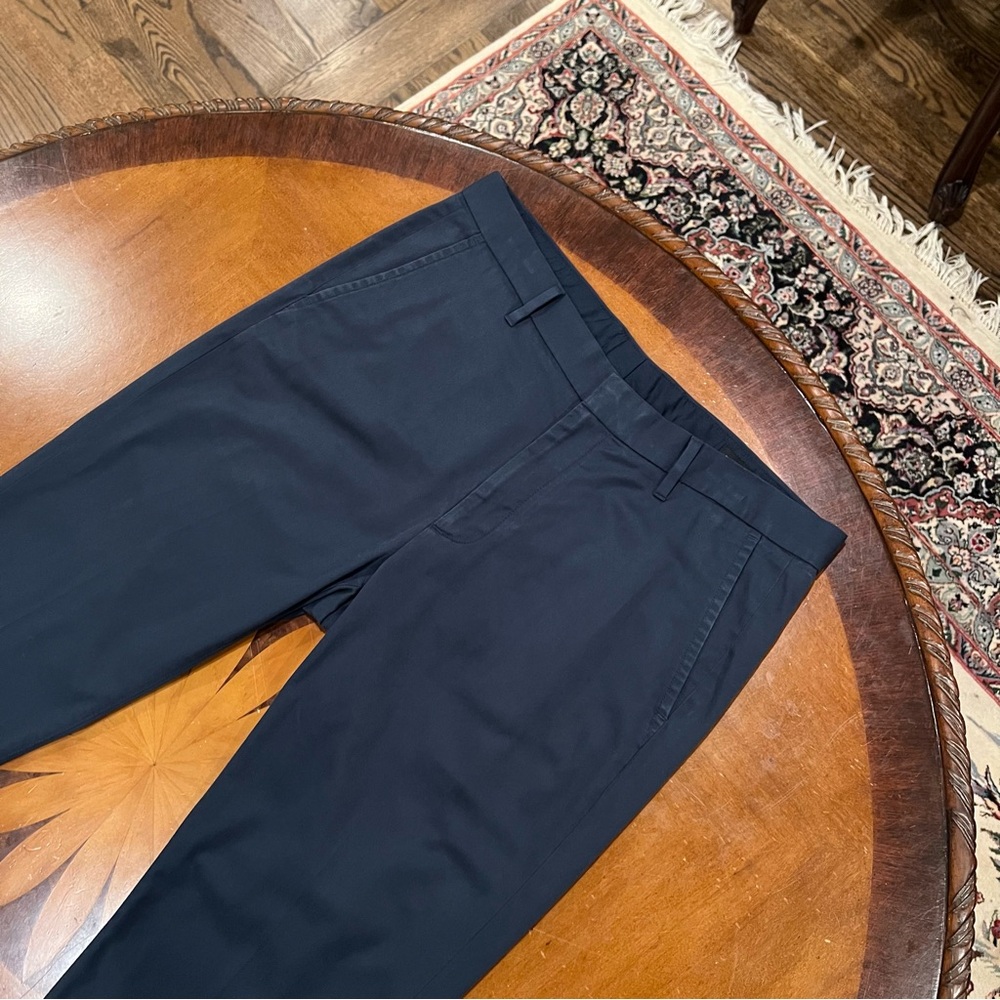 Bonobos Weekdays Warrior Slim Fit Dress Pants Monday Navy Blue 35x32 Stretch - Picture 4 of 16